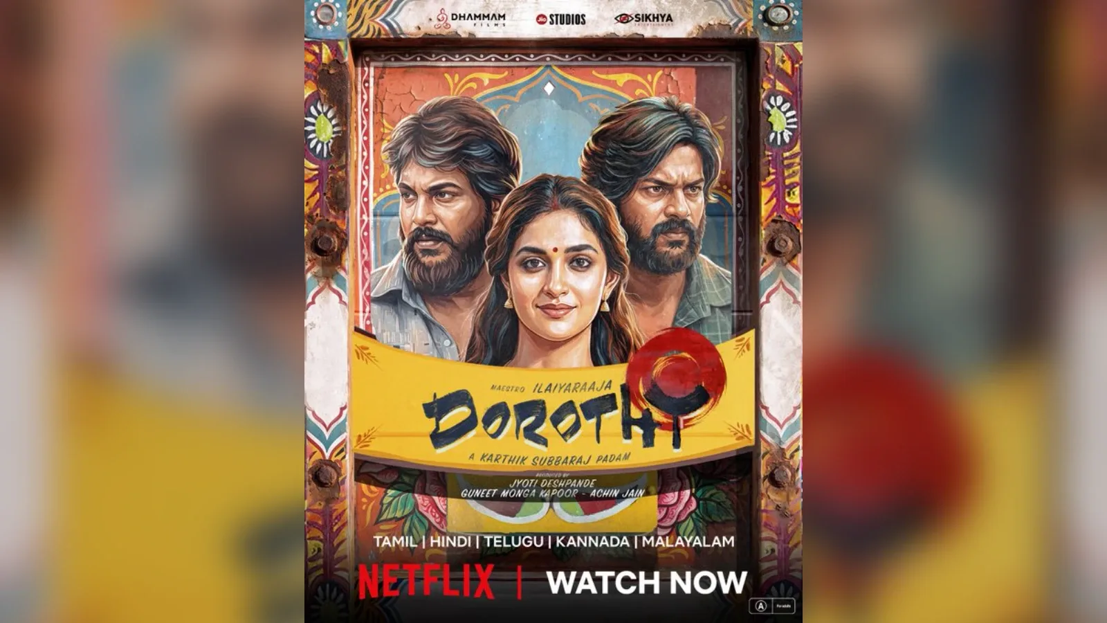 Karthik Subbaraj's Dorothy is now streaming worldwide on Netflix