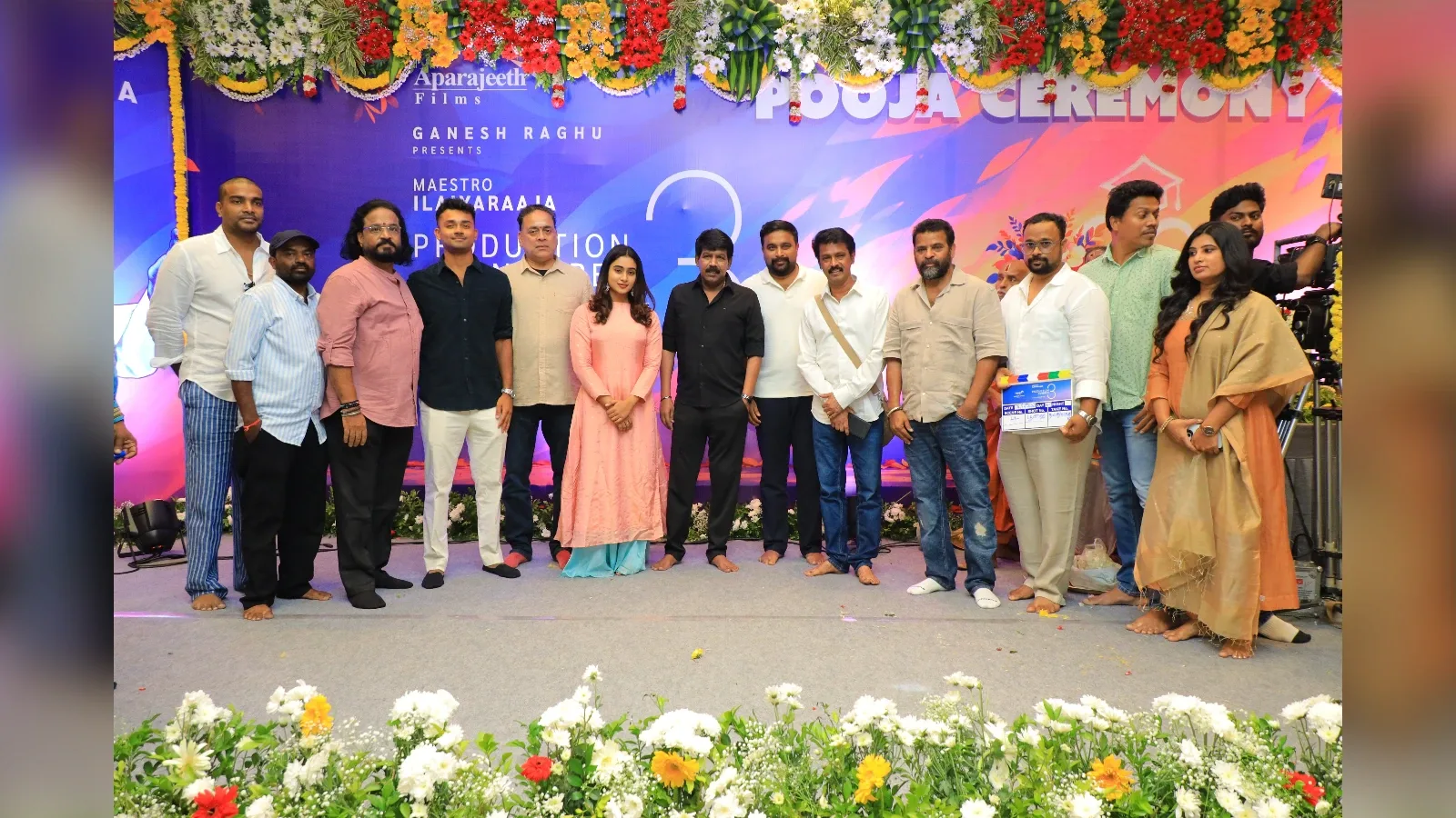 Aparajeeth Films launches Raam Na's film with music by Ilaiyaraaja